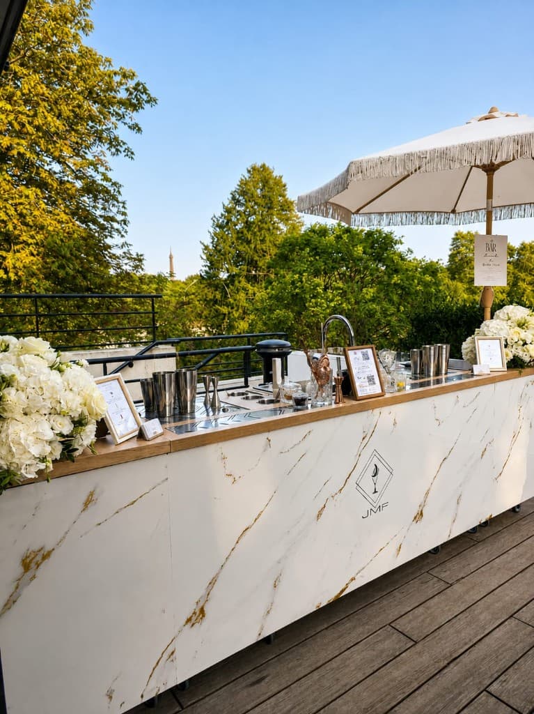 Bar mobile Calypso — terrasse Paris