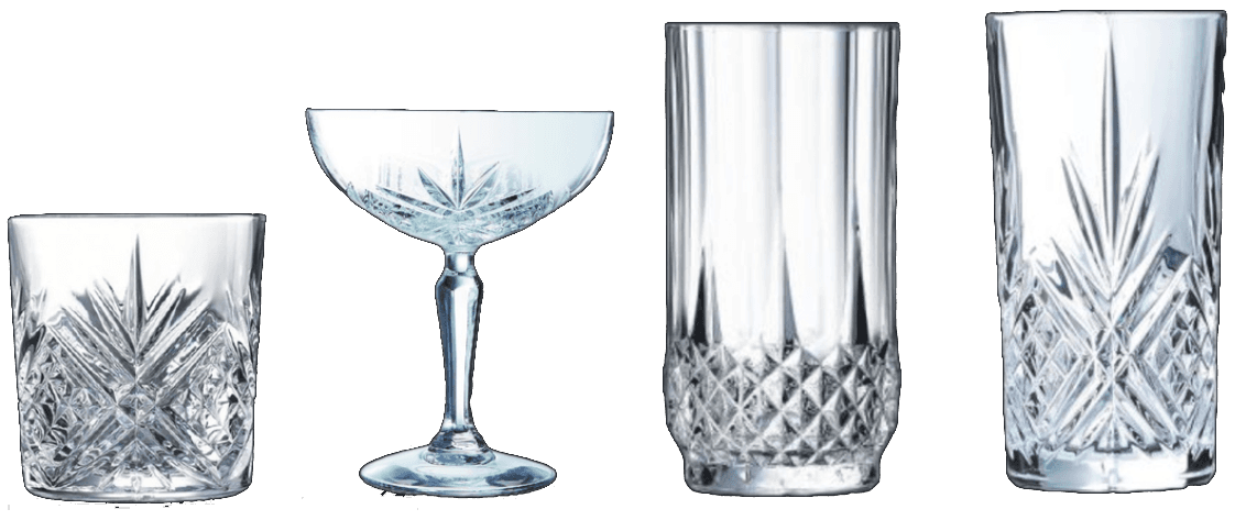 Verrerie pour événements JMF Bartending Concept